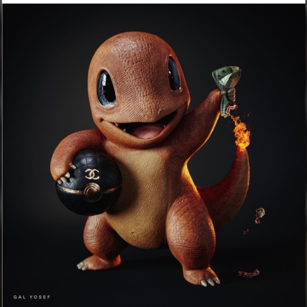 "Show Off Time" Featuring Charmander,other Pokemon shown here are just examples